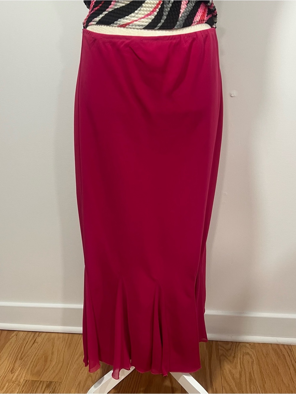 Hot Pink Mermaid Maxi Skirt